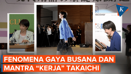 Gaya Busana Dan Mantra "Kerja" PM Takaichi Jadi Fenomena Di Jepang
