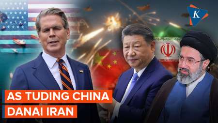AS Tuding China Danai Iran, Desak Bantu Pembukaan Selat Hormuz