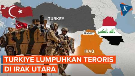 Turkiye Lumpuhkan 605 Teroris Dalam Operasi Claw-Lock di Irak Utara