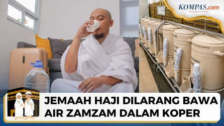 Jemaah Haji Dilarang Bawa Air Zamzam Dalam Koper, Ini Risikonya