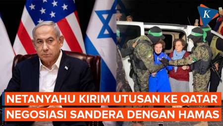 Netanyahu Kirim Delegasi ke Qatar untuk Negosiasi Sandera dengan Hamas