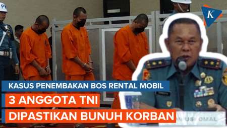 Hasil Penyidikan, Anggota TNI Terbukti Tembak Bos Rental Mobil