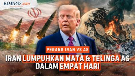Hanya 4 Hari, Iran Hancurkan AS Di Timur Tengah