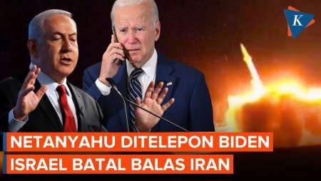 Israel Urungkan Niat Balas Serangan Iran usai Netanyahu Dihubungi Biden