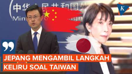 China Semprot Jepang Yang Beri Sinyal Dukungan Kemerdekaan Taiwan