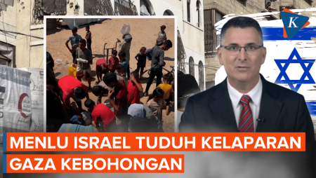 Menlu Israel Tak Terima Disebut Ada Kelaparan di Gaza