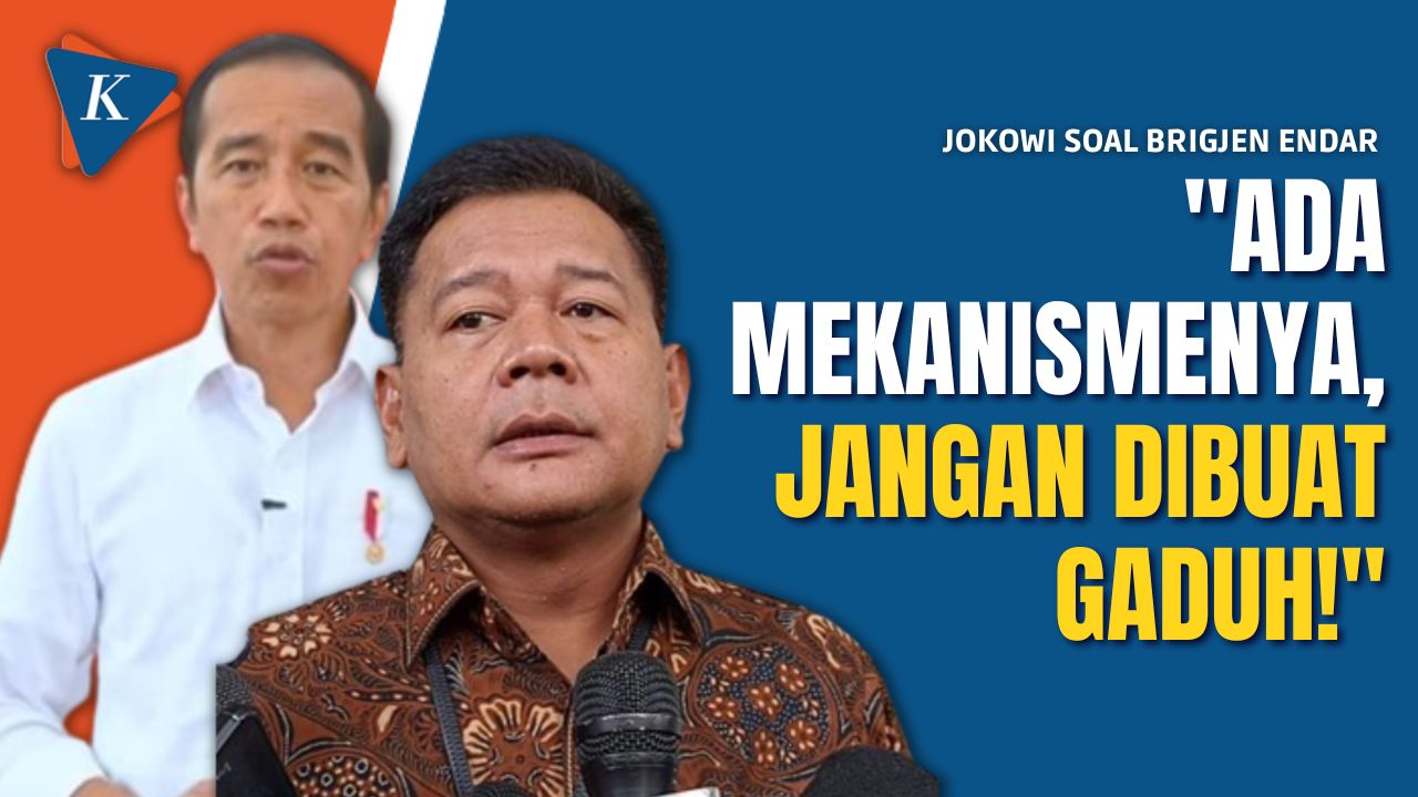 Kata Jokowi soal Pemecatan Brigjen Endar dari KPK