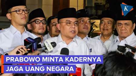 Pesan Prabowo Di HUT Gerindra: Kerja Untuk Rakyat Dan Jaga Uang Negara