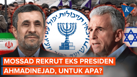 Mossad Diduga Rekrut Eks Presiden Ahmadinejad Diam-diam, Apa Tujuannya?