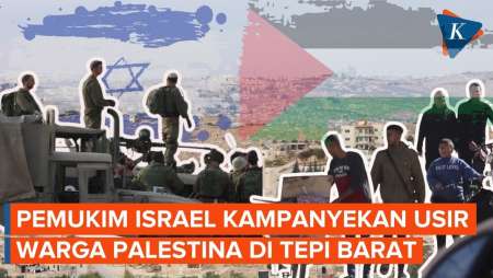Pemukim Israel Gencarkan Kampanye untuk Usir Warga Palestina di Tepi Barat