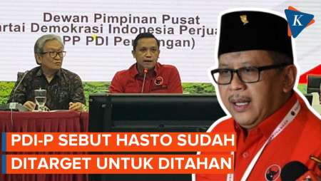 PDI-P Sebut Hasto Sudah Ditarget Ditahan Sebelum Kongres Partai 2025