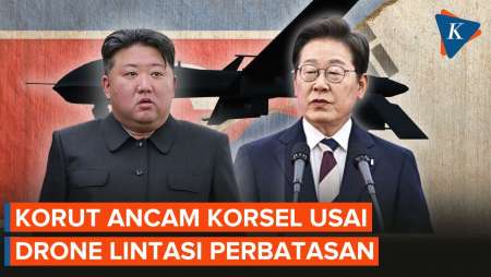 Korut Murka Drone Korsel Lintasi Perbatasan, Peringatkan Pembalasan