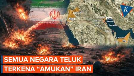 Konflik Meluas, Iran Menyerang Fasilitas Militer Amerika di Kawasan Teluk