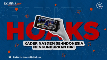 HOAKS! Kader Nasdem Se-Indonesia Mengundurkan Diri