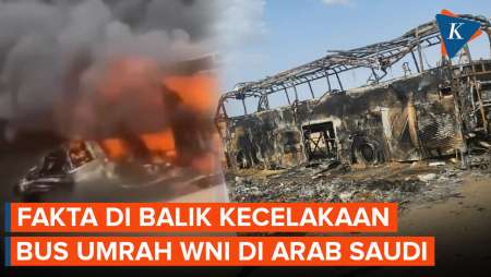 Kecelakaan Bus Umrah WNI di Saudi: Jip dan Bus Terbakar, 9 Meninggal Dunia