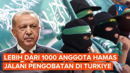 1.000 Lebih Anggota Hamas Jalani Pengobatan di Turkiye