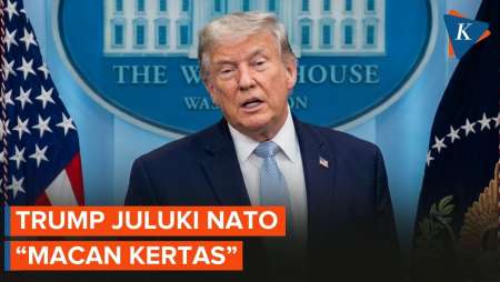 Trump: NATO Hanya Macan Kertas, Putin Tidak Takut