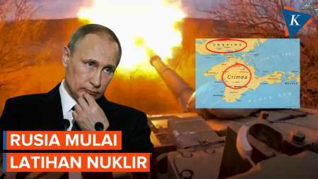 Gertak Barat! Rusia Mulai Latihan Senjata Nuklir Taktis