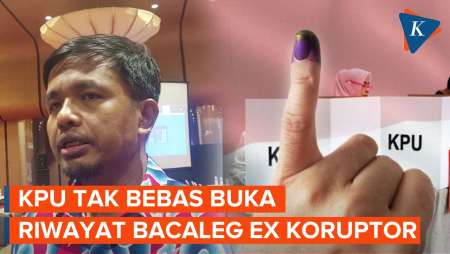 KPU Hanya Bisa Buka Riwayat Caleg Eks Koruptor jika Dapat Izin