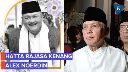 Kenangan Hatta Rajasa untuk Alex Noerdin