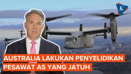 Australia Selidiki Penyebab Jatuhnya Pesawat Militer AS