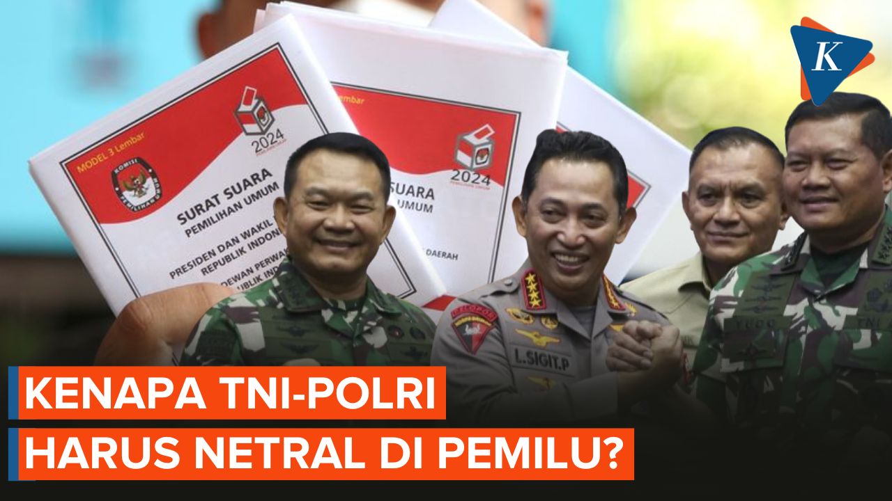Kenapa TNI-Polri Tidak Ikut Pemilu 2024 dan Harus Netral?