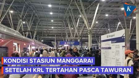 KRL Jakarta-Bogor Sempat Tertahan Usai Ada Tawuran di Manggarai