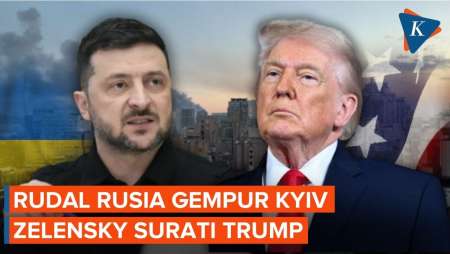 Dihujani Rudal Rusia, Zelensky Kirim Surat Ke Trump Hingga Kongres AS