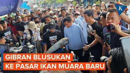 Respons Gibran Terkait Keluhan Nelayan di Muara Baru, 