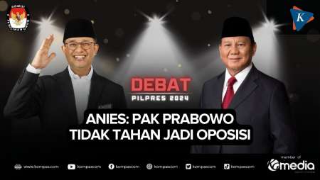 Anies Sindir Prabowo Tidak Tahan Menjadi Oposisi