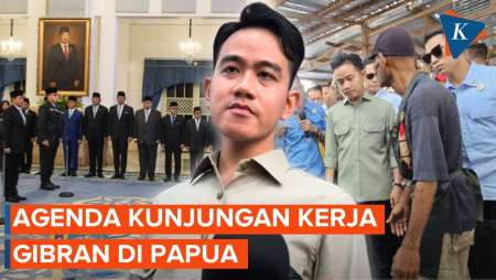Gibran ke Papua Tak Hadiri Reshuffle Kabinet, Apa Agendanya?