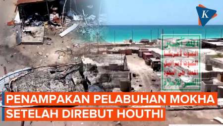 Suasana Pelabuhan Mocha Yang Direbut Houthi Dari Pasukan Yaman