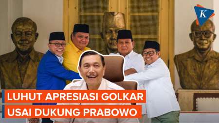 Luhut Apresiasi Langkah Golkar Dukung Prabowo di Pilpres 2024