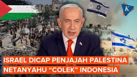 Netanyahu Bawa-bawa Indonesia, Kesal Israel Dicap Pencuri Tanah Palestina