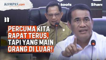 Mentan Amran "Semprot" Mendagri, Sebut Percuma Rapat Tapi Mafia Main Terus