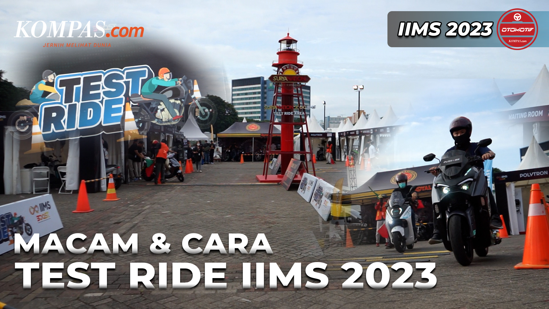 Macam & Cara Test Ride Di IIMS 2023