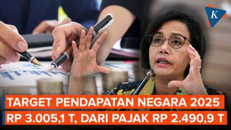 Pemerintahan Prabowo Incar Pendapatan Rp 3.005,1 Triliun, dari Pajak Rp 2.490,9 Triliun