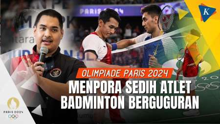 Menpora Sedih Atlet Badminton Berguguran di Olimpiade Paris 2024