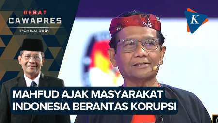 Mahfud MD Ajak Masyarakat Indonesia Berantas Korupsi