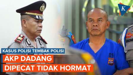 Tersangka Kasus Polisi Tembak Polisi di Solok Selatan, AKP Dadang Resmi Dipecat Polri