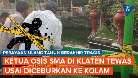 Ketua Osis SMA Negeri 1 Cawas Tewas Tersetrum Diceburkan ke…