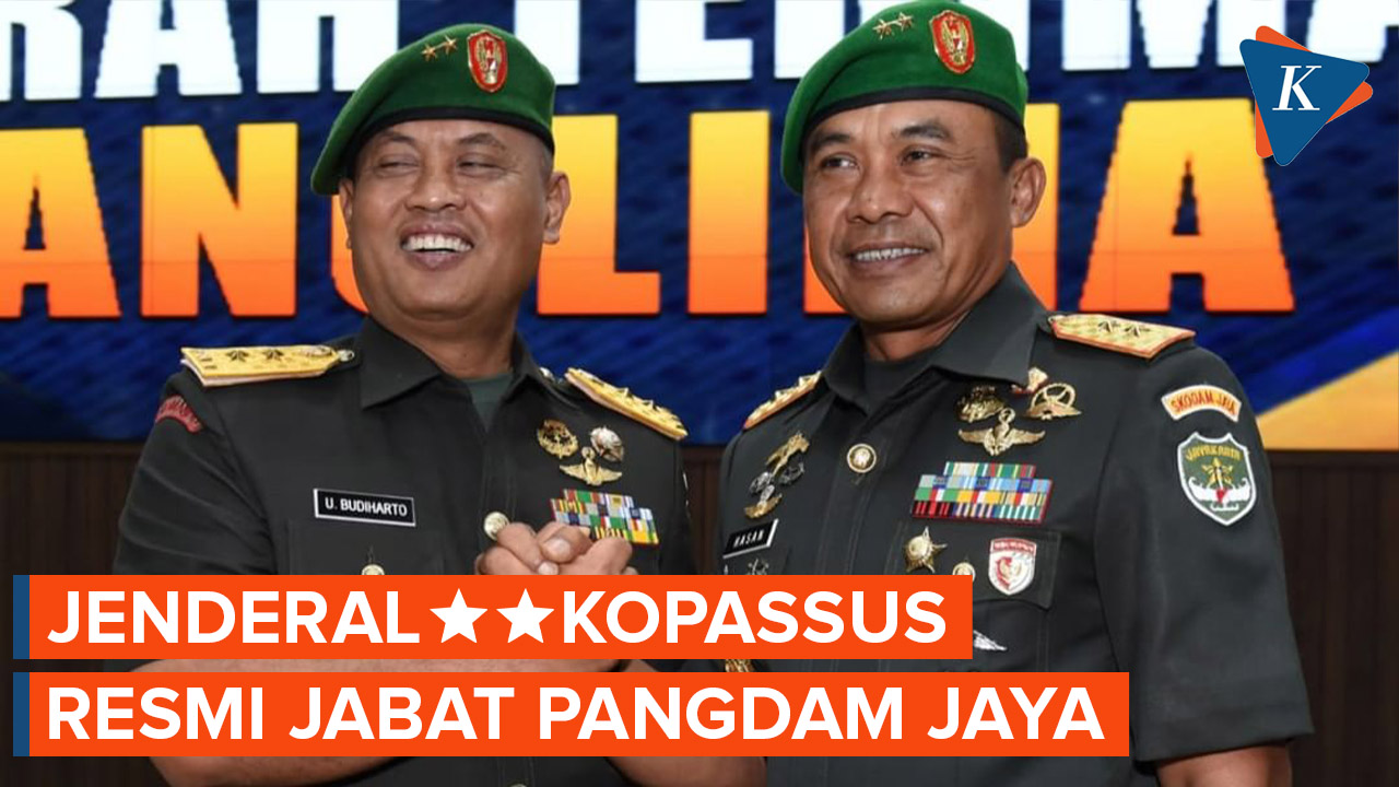 Jenderal Bintang 2 Kopassus Resmi Jabat Pangdam Jaya