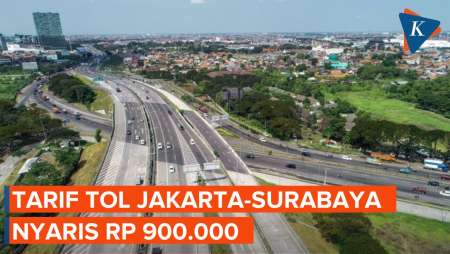 Tarif Tol Jakarta-Surabaya Nyaris Rp 900.000, Ini Rinciannya