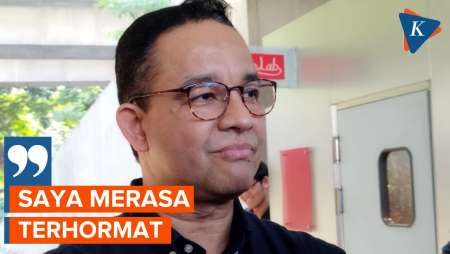 Didorong Relawan Maju Pilkada Jakarta, Anies: Saya Merasa Terhormat