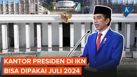 Kantor Presiden di IKN Siap Digunakan Jokowi pada Juli Ini