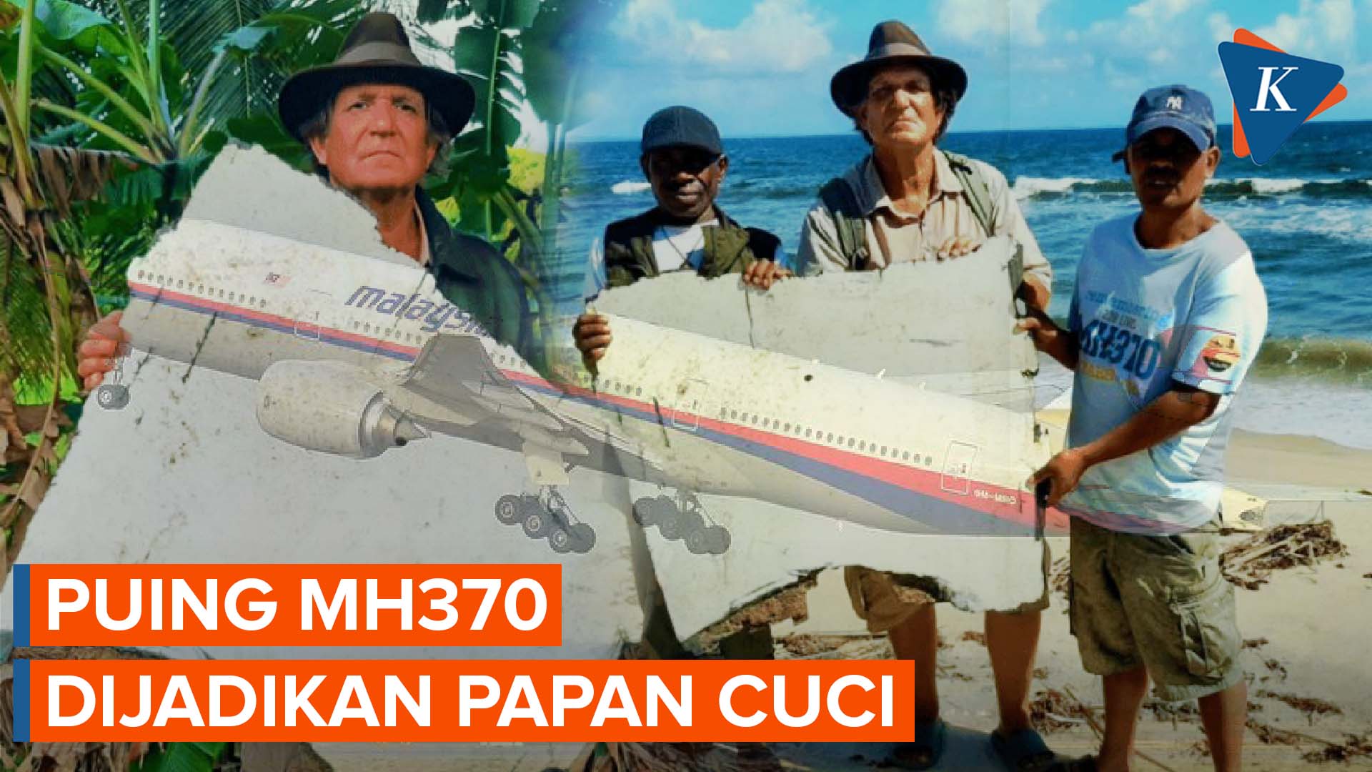 Puing MH370 Ditemukan oleh Nelayan Madagaskar, Dijadikan Papan Cuci