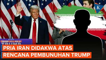 AS Dakwa Pria Iran atas Rencana Pembunuhan Trump