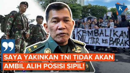 [FULL] Kapuspen Tegaskan TNI Tidak Akan Ambil Alih Jabatan Sipil