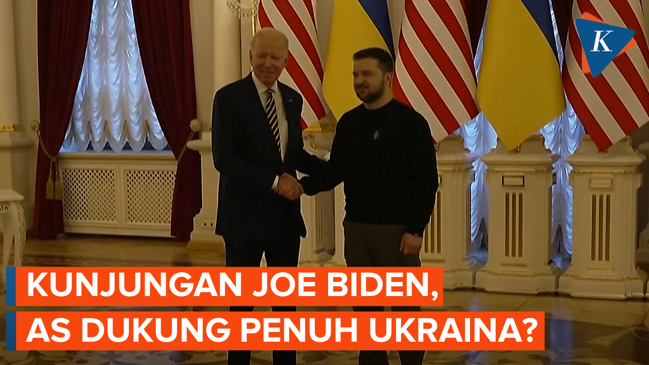 Joe Biden Mendadak Kunjungi Ukraina, Ada Apa?