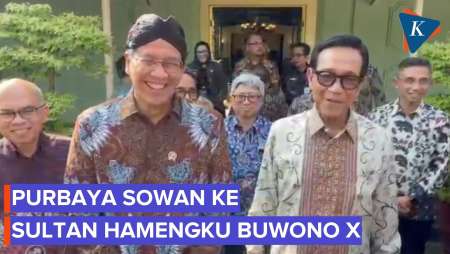 Purbaya Sowan Ke Sultan Hamengku Buwono, Diajak Makan Gulai